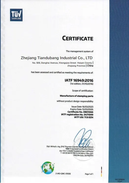 IATF 16949:2016